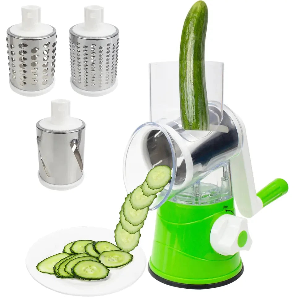 Roller Vegetable Cutter Kitchen Gadgets Detachable For Easy Cleaning  Retractable Blade For Safe Storage Vegetable Cutter